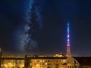 В Якутске ко Дню Победы включат подсветку телебашни