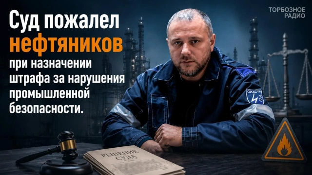 Суд пожалел нефтяников при назначении штрафа за нарушения промышленной безопасности