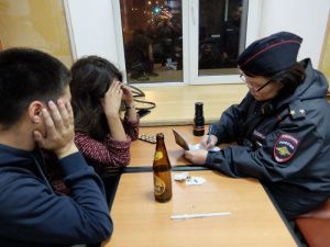 Рейд сотрудников ПДН в Якутске: задержаны четыре пьяных подростка