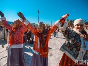 В Якутске встретили весну