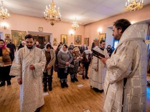 В Крещенский сочельник в Якутске прошла Божественная Литургия