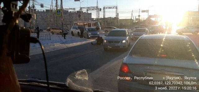 жуть: В Якутске водитель сбил пенсионерку на пешеходном переходе