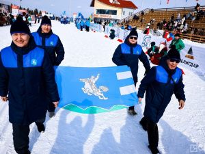 В Алдане состоялась церемония открытия спартакиады зимних видов спорта