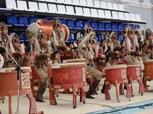 Многократные чемпионки мира Дина и Арина Аверины провели мастер-класс для юных гимнасток Якутии