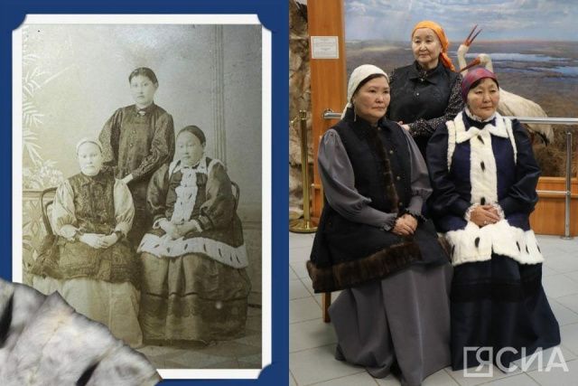 Якутские мастерицы воссоздали по фотографии роскошные наряды знатных дам начала XX века