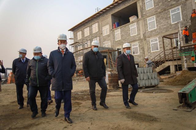 В селе Сунтар по нацпроекту «Демография» строится детский сад