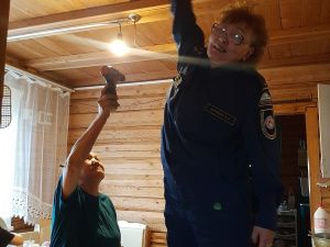 Продолжается социальная акция «Предупреди пожар – установи АДПИ!» в Якутии