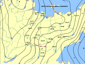 Прогноз погоды на Новый год