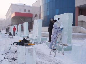 Стартовал Международный конкурс ледовых и снежных скульптур «Бриллианты Якутии»