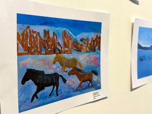 Выставка работ участников конкурса «Зимняя Якутия» открылась на форуме «Цифровой Алмаз»