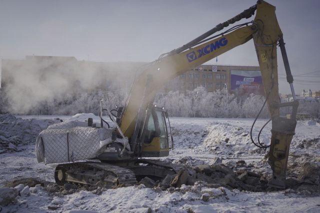 Благоустройство площади Ленина в Якутске завершится в октябре