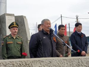 В Наяхинском наслеге Якутии перезахоронили останки солдата Ивана Сивцева
