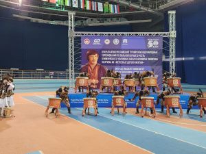 Дан старт  Открытому всероссийскому турниру и международным соревнованиям по вольной борьбе среди юношей в честь олимпийского чемпиона Павла Пинигина на призы Акционерной компании «Железные дороги Якутии»