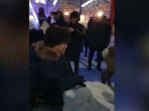 Айсен Николаев на оленьей упряжке приехал в этнокультурный центр