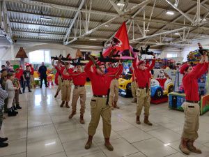 Праздник для мальчишек в ТРК «Чудо – парк» начался с интриги