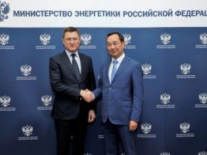 Айсен Николаев обсудил с министром энергетики РФ вопросы развития топливно-энергетического комплекса Якутии