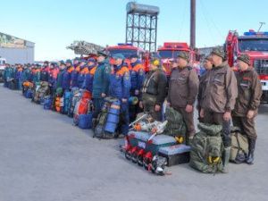 В преддверии паводка в Якутске состоялся смотр оперативных групп