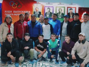 Команда Монголии по вольной борьбе прибыла в Чурапчу на матчевую встречу