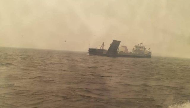 В Якутии с движущегося парома в реку Лену выпала девушка