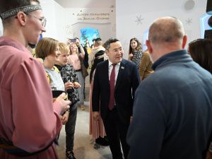 Фоторепортаж. Открытие экспозиции Якутии на международной выставке-форуме «Россия»