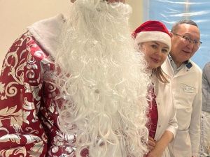 Дед Мороз пожелал детишкам скорейшего выздоровления