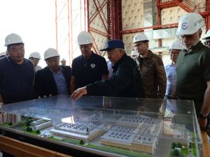 Делегация Совета Федерации ознакомилась с ходом строительства Жатайской судоверфи