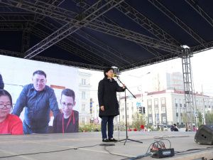 Сардана Авксентьева: «Молодежь – будущее нашего Якутска»