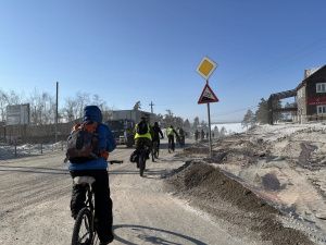 Велосипедисты Якутска совершили первый весенний пробег до Нижнего Бестяха