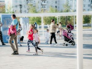 В Жатае запустили сухой фонтан