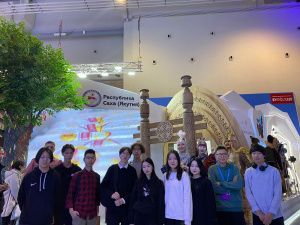 Якутские школьники посетили выставку «Россия»