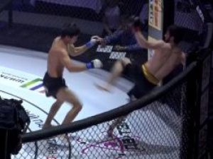 Видеофакт: Якутский вольник сразился с чемпионом по боям без правил