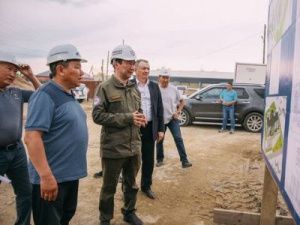 В Усть-Майском районе по нацпроекту строят новый больничный комплекс