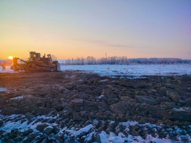 Остатки балагана и хозяйственные ямы обнаружили на месте строительства Ленского моста в Якутии