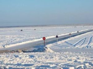 Памятка о допустимой грузоподъемности на ледовых переправах