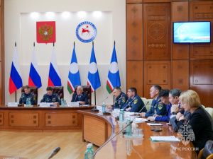 Комиссия МЧС России проверяет готовность Якутии к паводку и лесопожарному сезону
