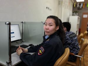 Участниками Всероссийского правового диктанта стали студенты полицейского колледжа Якутска