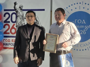 В селе Черкех Таттинского улуса открыли модульный спортзал