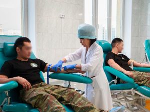 Сотрудники отдела специального назначения УФСИН «Белый медведь» приняли участие в добровольческой акции