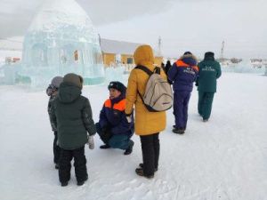 В Якутске появился ледовый городок