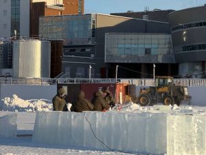 В Якутске готовится к открытию новый ледовый парк