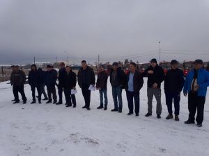 В Якутске состоялись соревнования по фигурному вождению среди водителей автобусов