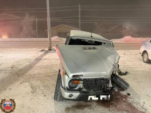 В Якутске за выходные из-за нетрезвых водителей произошло три ДТП