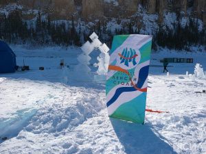 В Якутии прошёл первый республиканский ледовый забег «Ленские столбы»