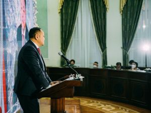 Евгений Григорьев подвел итоги 2021 года на предновогодней встрече с общественностью