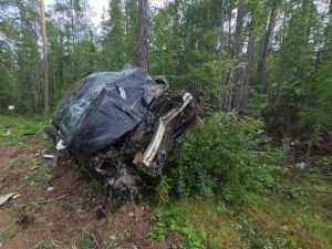 В Алданском районе в жестком ДТП пострадали три человека