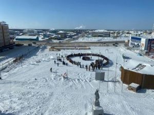 В Чурапчинском улусе День работника культуры отметили шествием народных мастеров