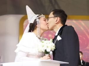 На выставке «Россия» состоялась свадьба по древним якутским традициям