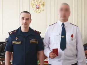 Сотрудники УФСИН удостоены государственных наград за участие и вклад в специальную военную операцию
