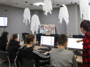 Несовершеннолетние осужденные без изоляции от общества посетили Парк высоких технологий 