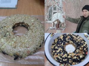 Пирог для птиц изготовили ветеринары в Сунтарском улусе